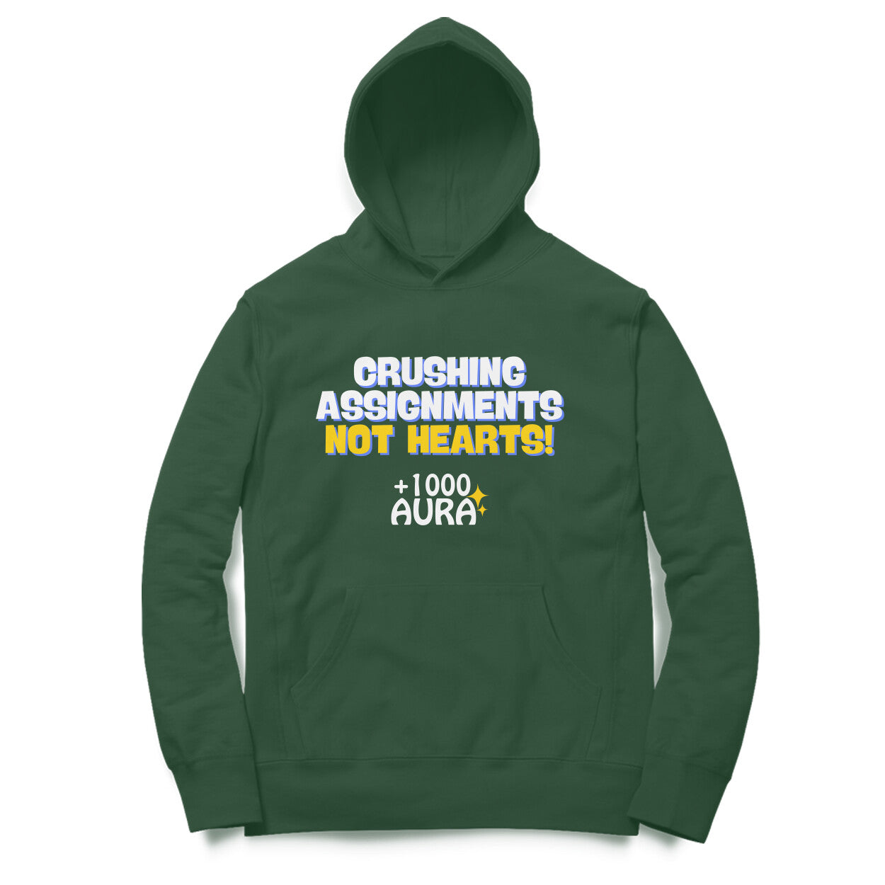 Crushing Assignments not hearts | Hoddie (Women)