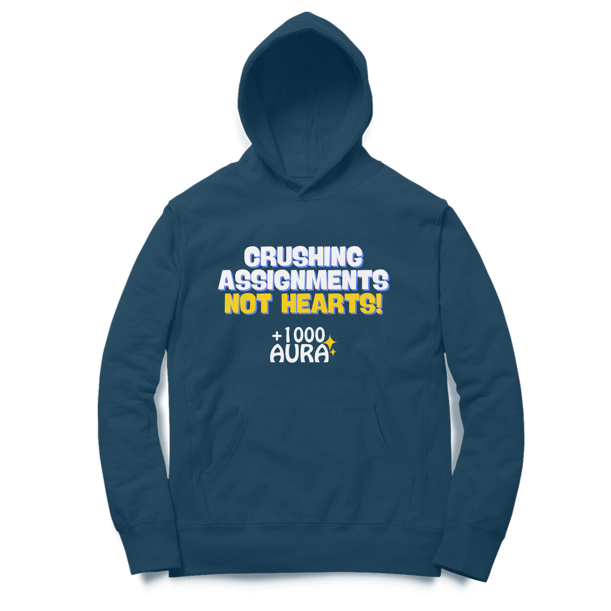 Crushing Assignments not hearts | Hoddie (Women)