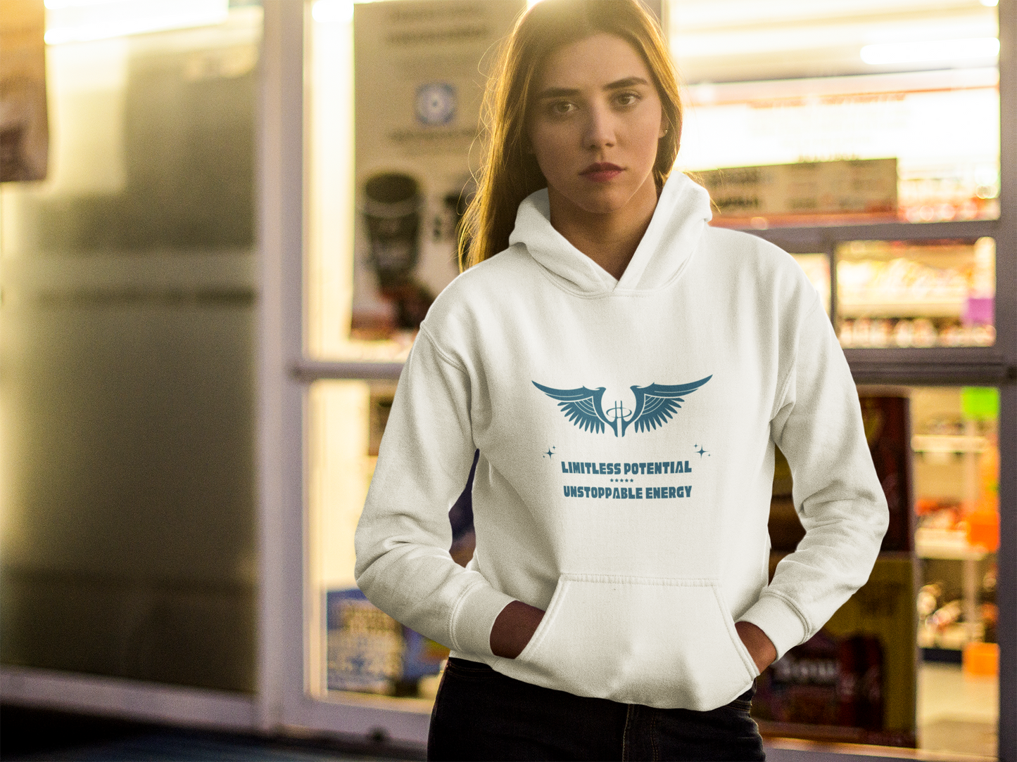 Limitless Potential, Unstoppable Energy| Hoodie(Women)